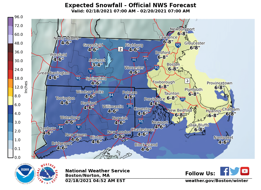 How much snow are we going to get? Snow accumulation forecast roundup ...