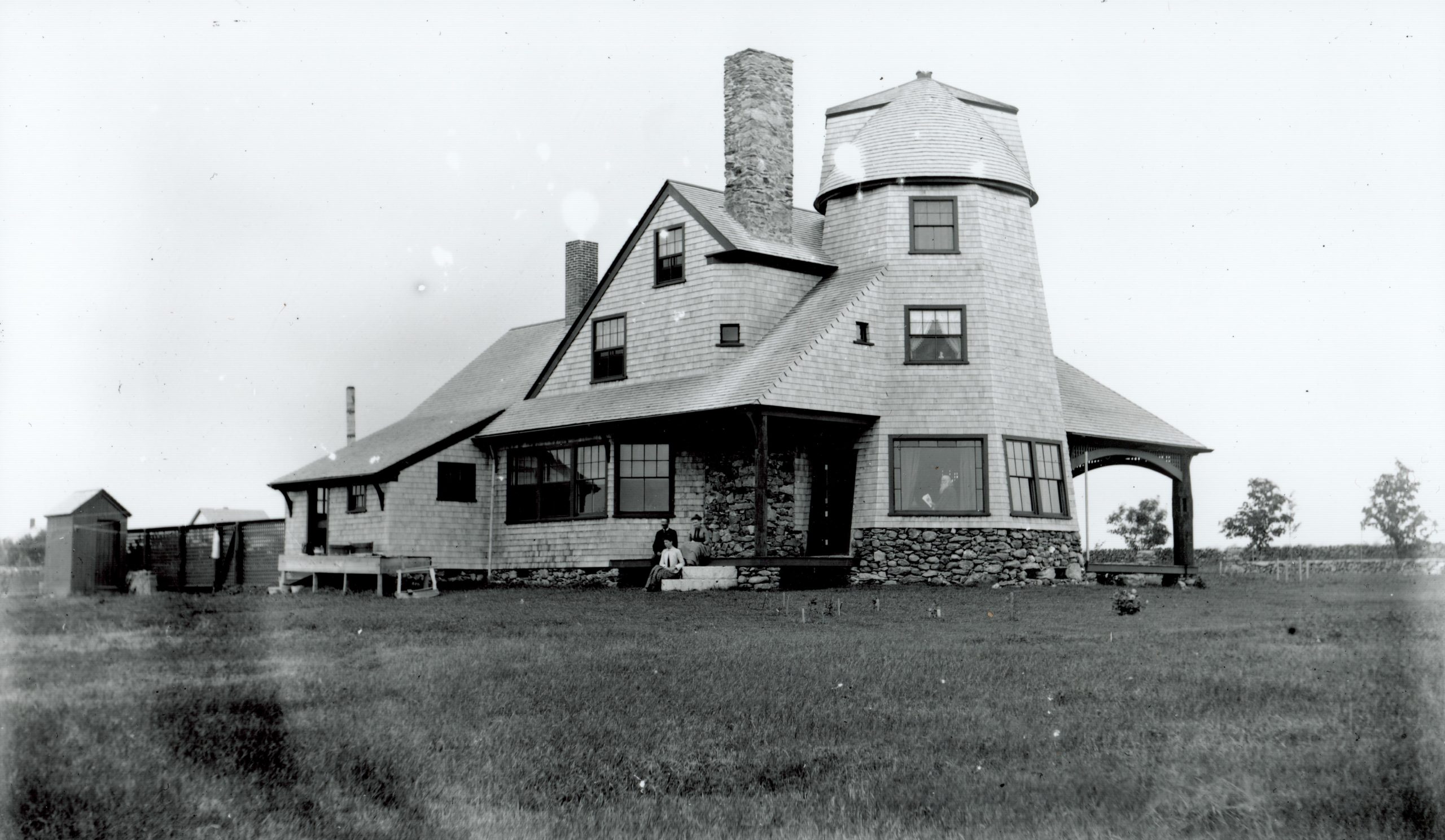 The Mill, built as a summer cottage and incorporating a disused