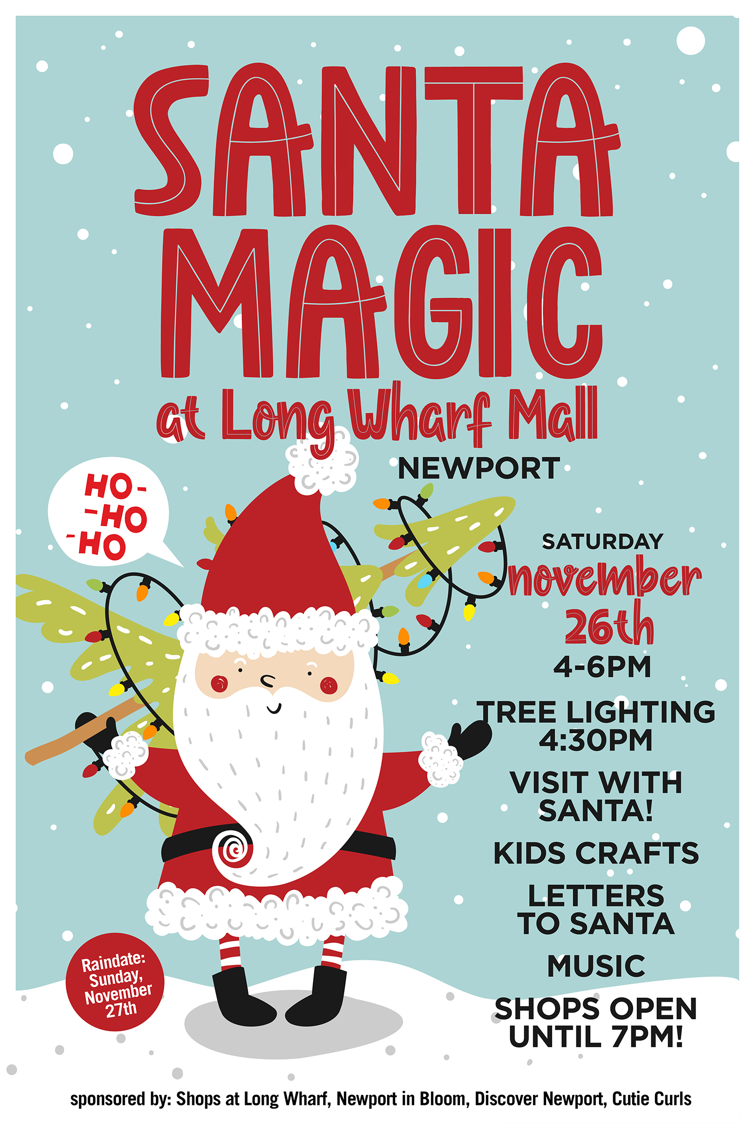 Long Wharf Mall to host Tree Lighting, Santa Magic on Nov. 26 - What's Up  Newp