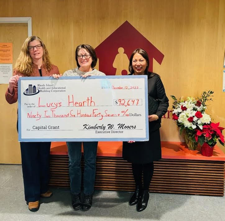 RIHEBC awards $92,000 capital grant to Lucy’s Hearth for shelter HVAC repairs