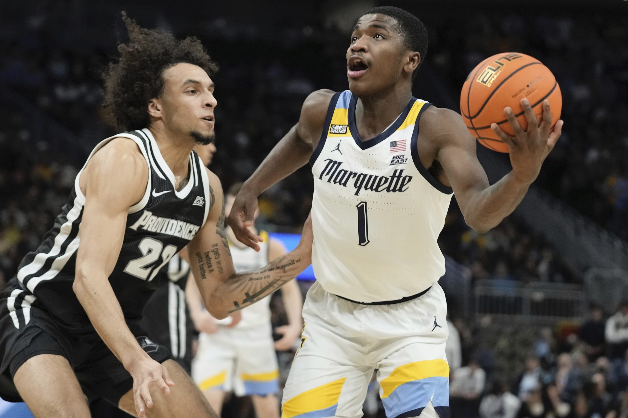 No. 20 Marquette holds off No. 22 Providence, 83-75 - What's Up Newp