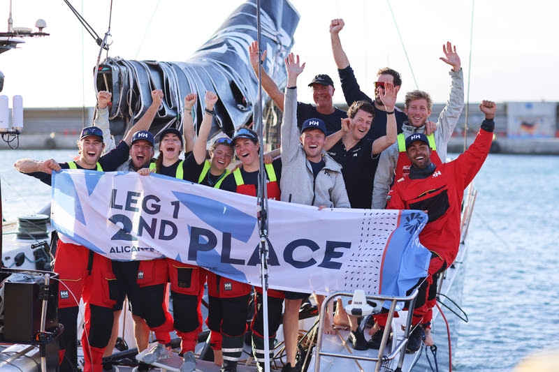 „Ocean Race“: „Team JAJO“ VO65 klasėje finišuoja antra