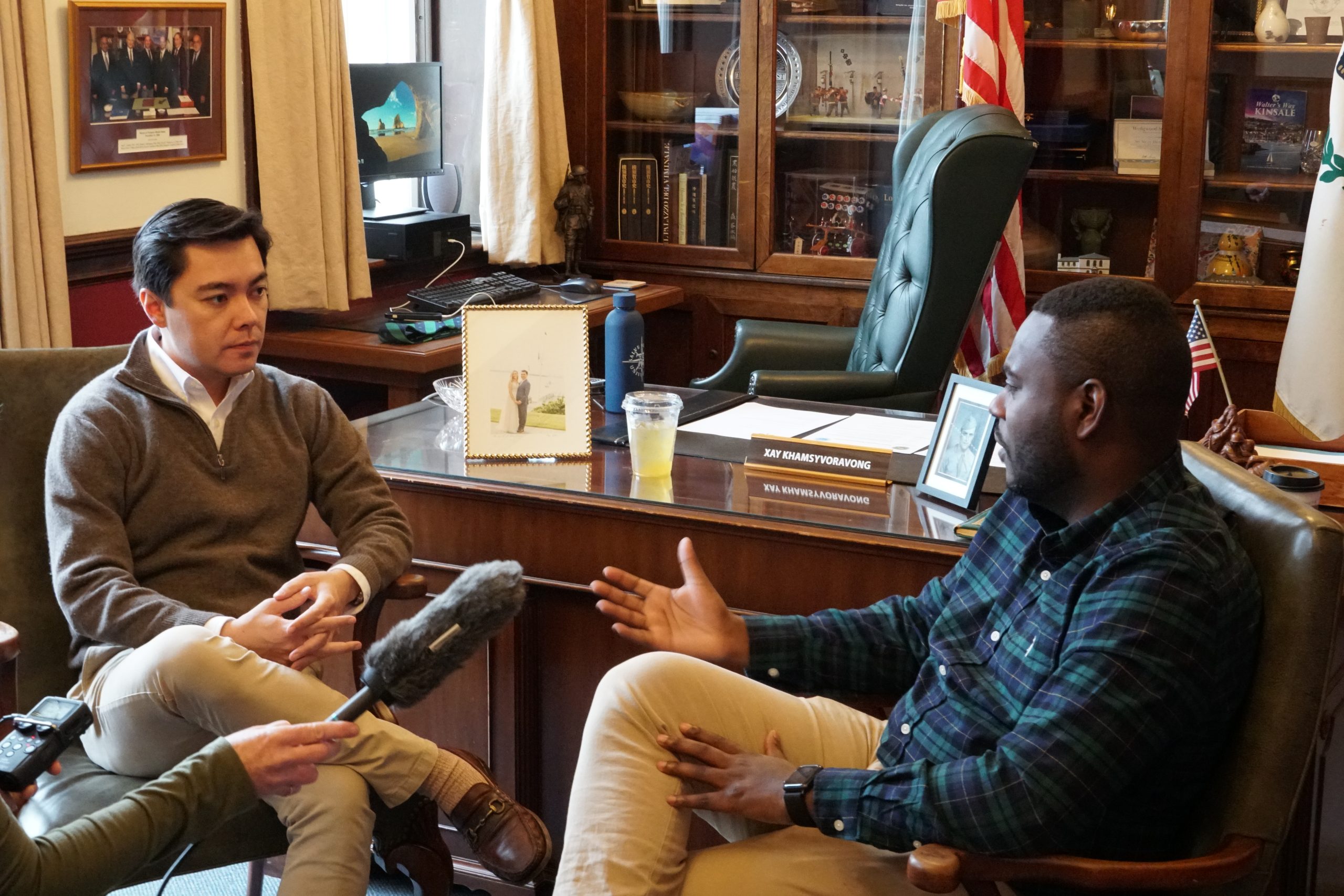 Listen Newport Mayor Xay and Gabe Amo, Special Assistant to President