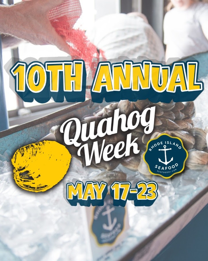 Rhode Island’s 10th annual Quahog Week kicks off Saturday with statewide specials and three free public events