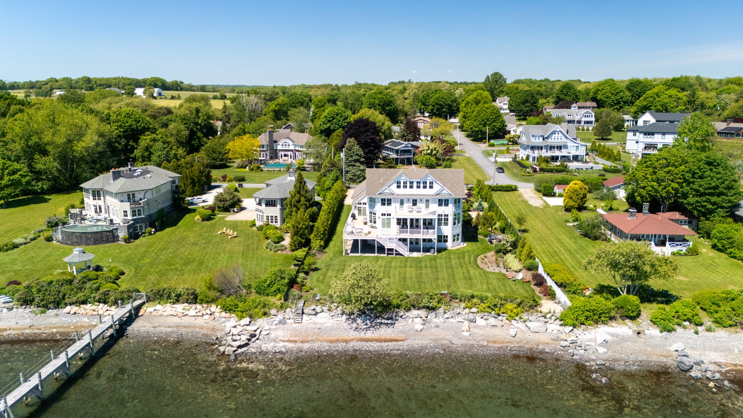 $6.5 million Jamestown waterfront home sale marks highest in town this year