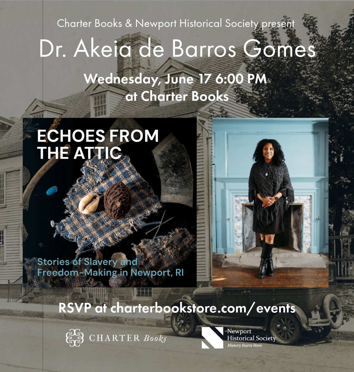 Charter Books to host Juneteenth author talk on slavery and freedom in Newport