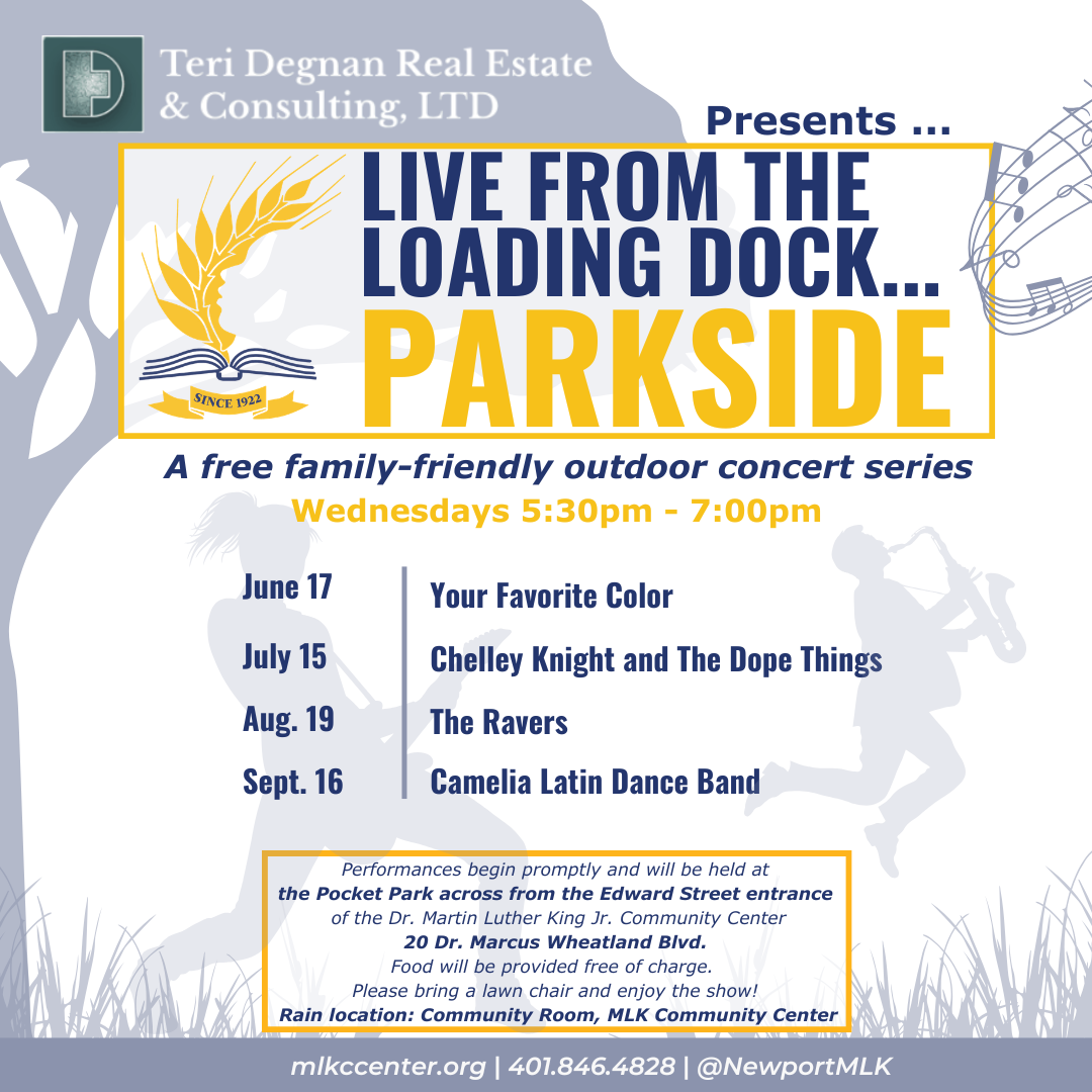 MLK Community Center announces lineup for ‘Live from the Loading Dock — Parkside' summer concert series