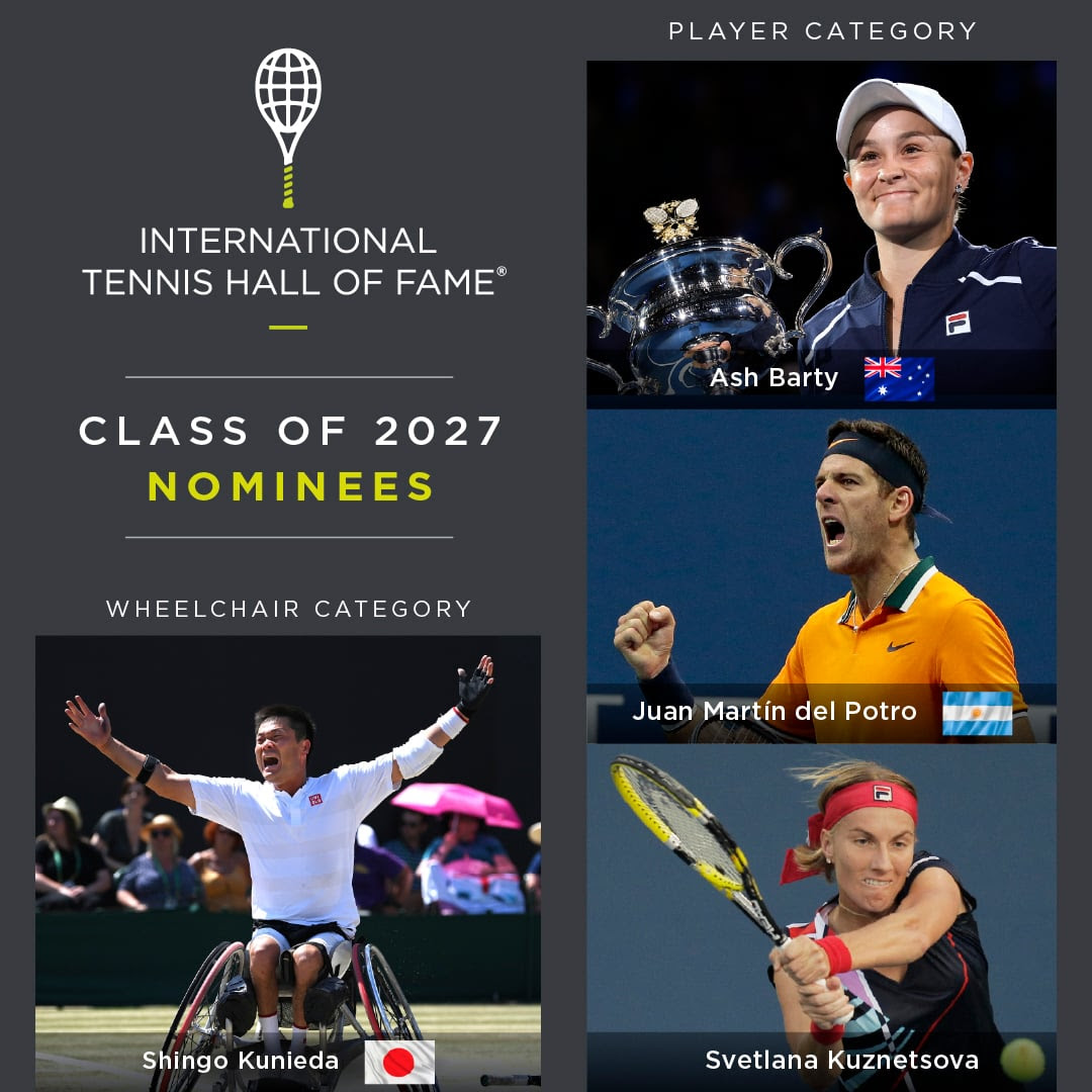 Ash Barty headlines International Tennis Hall of Fame’s Class of 2027 nominees; fan voting runs through Oct. 25